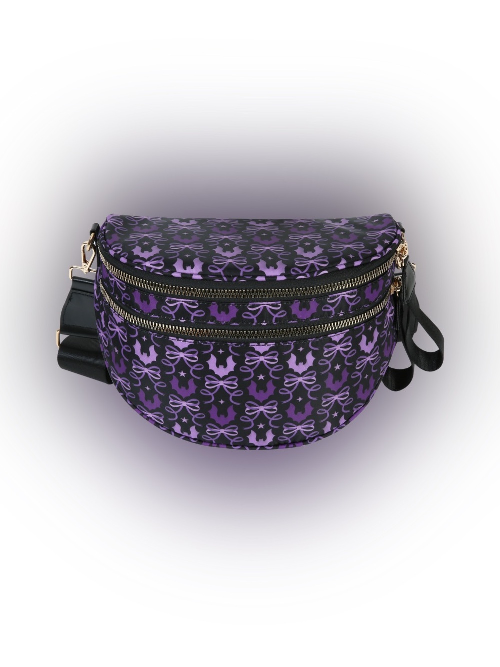 Emmafy GoFree The Roomiest Bum Bag Halloween Edition Spooky Violet RARE NWT